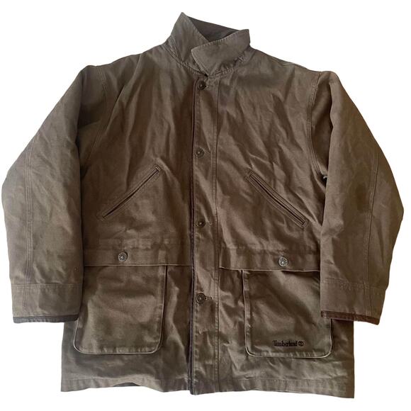 Vintage TIMBERLAND weathergear men’s Large jacket. Removable flannel liner - Picture 1 of 10